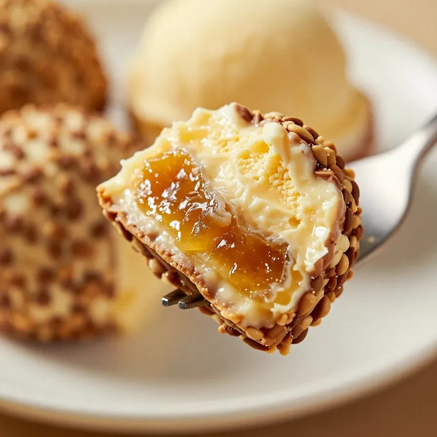 Bolo gelado de brigadeiro com cobertura cremosa e granulado de chocolate.